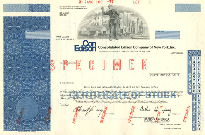Con Edison Consolidated Edison Co. of New York, Inc.